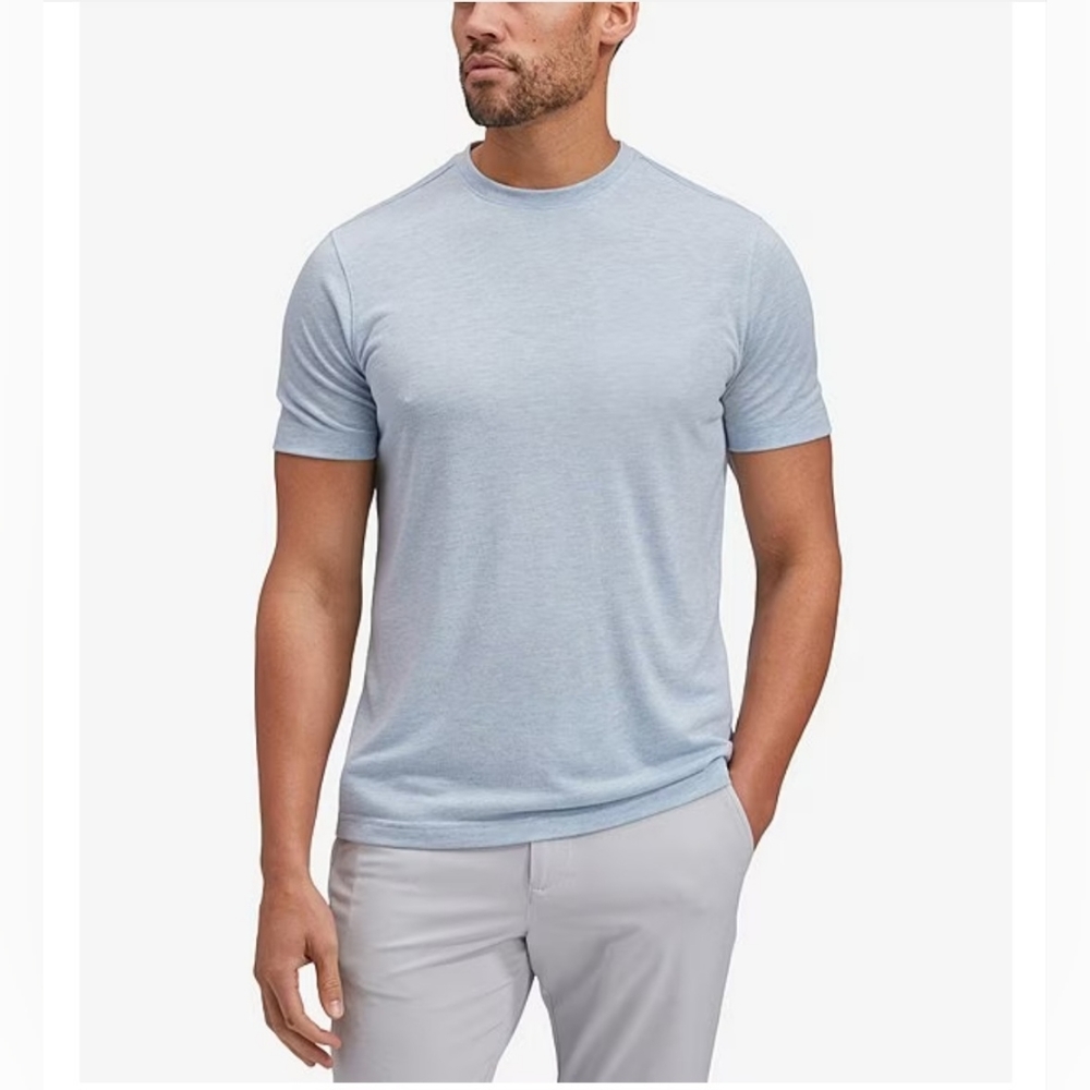 Mizzen+Main Easy Knit Performance Stretch Short-Sleeve Tee